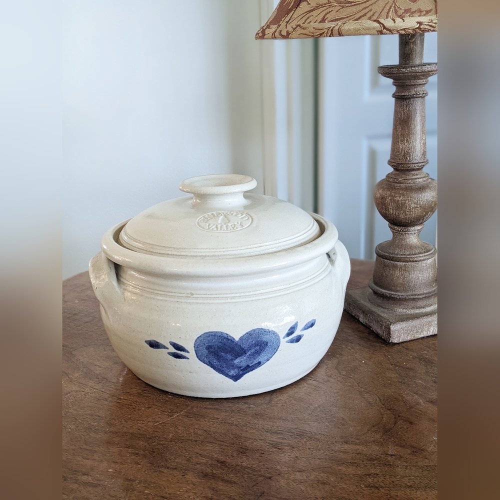 Vintage Pinewood Valley Salt Glazed Crock